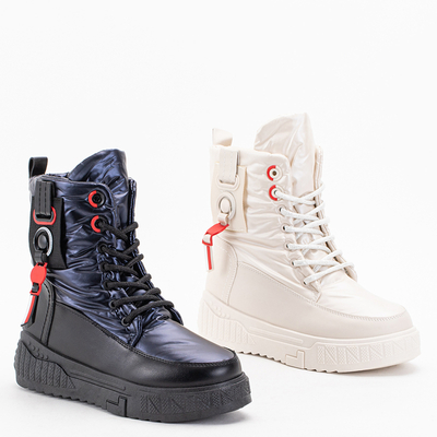 Cizme de zăpadă damă crem de la Nakasha - Încălțăminte