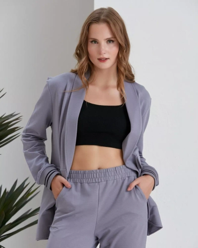 Royalfashion Purple Set de 2 piese pentru femei