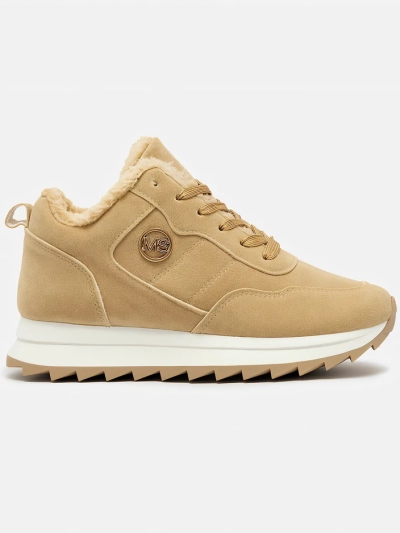 Royalfashion Pantofi sport izolati pentru femei maro deschis Lahho