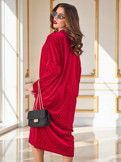 Rochie Royalfashion pentru femei cu pliuri