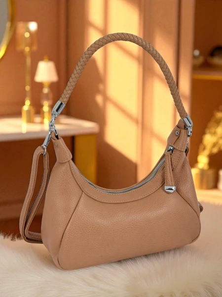Royalfashion Ti valiz dam an kwi ekolojik ak braslè Lacquea dekoratif