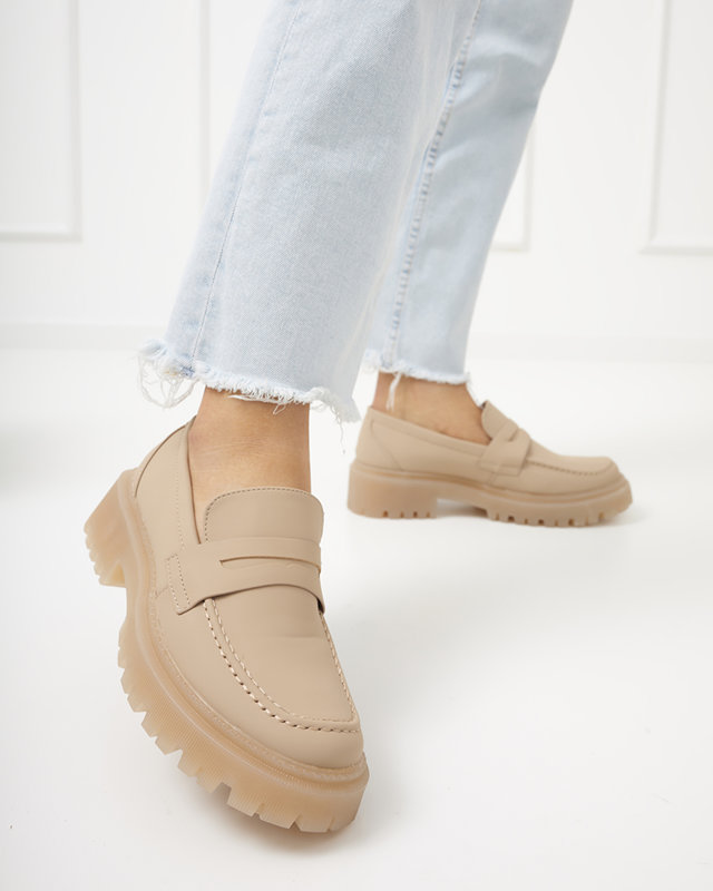 Pantofi maro dama Vanocio - Incaltaminte