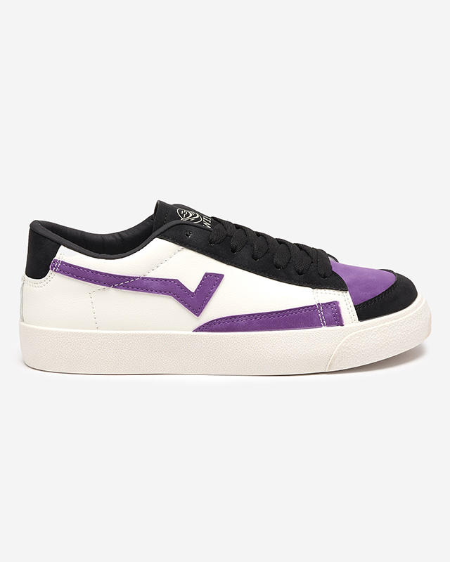 OUTLET Pantofi sport dama Swishos violet si negri - Incaltaminte