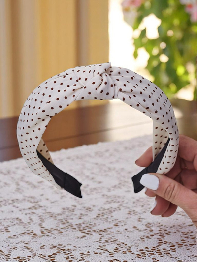 Royalfashion Bentiță pentru păr cu buline Polka Pola