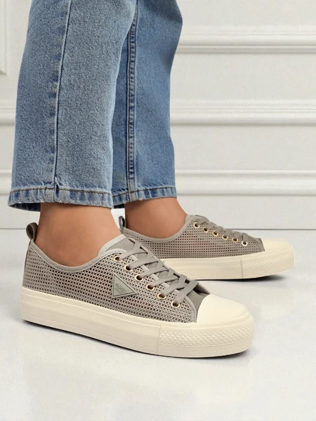 Tenis di Dama Callista Mesh Light Grey – konbinensia i estilo pa zomer i herfst