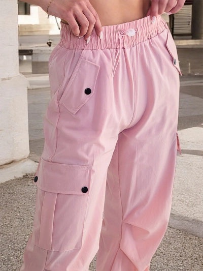 Royalfashion Pantaloni de luptă din țesătură pentru femei
