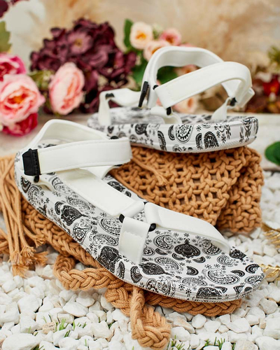 Royalfashion Sandale sport cu talpă plată pentru femei