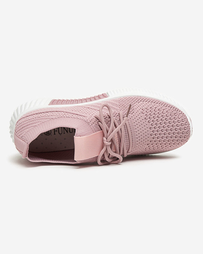 Pantofi sport dama Merisal roz inchis - Incaltaminte