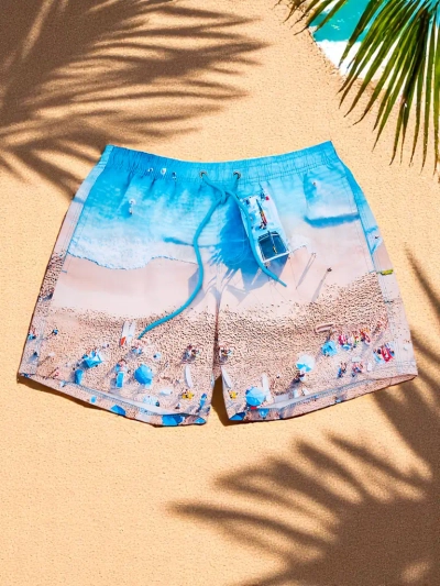 Royalfashion Sportliche Herren-Shorts mit schützendem Netzfutter