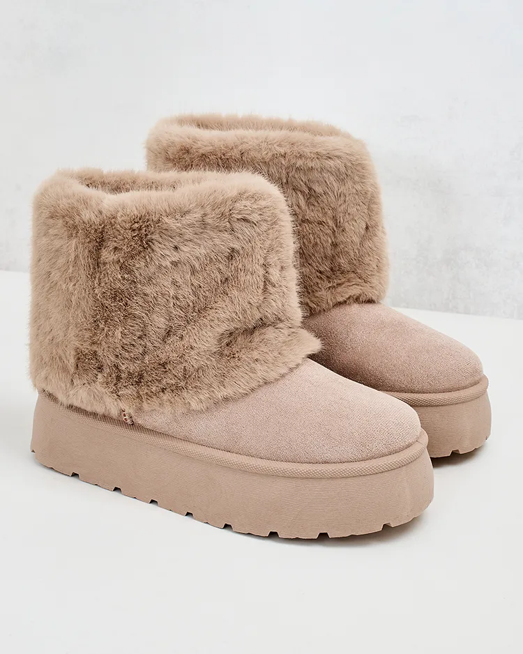 Royalfashion cizme a'la cizme de zăpadă pentru femei Renutis