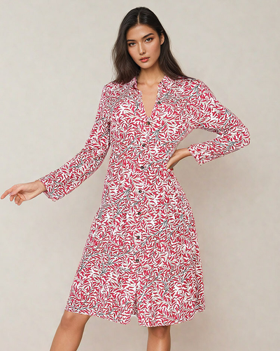 Royalfashion Rochie midi cu imprimeu pentru femei