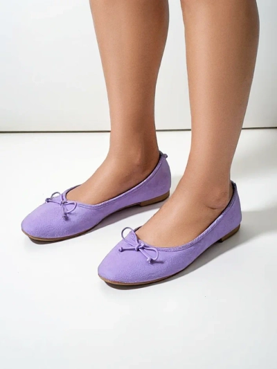 Royalfashion Pantofi ballet pentru femei cu fundiță Zaame