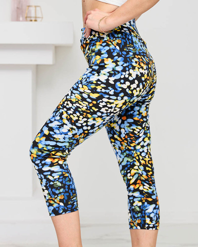 Jambiere 3/4 dama cu model - Imbracaminte