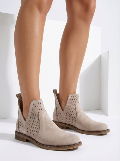 Royalfashion Cizme eko suede Ovilla pentru femei