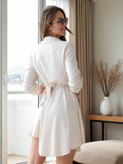 Royalfashion Rochie elegantă până la genunchi pentru femei