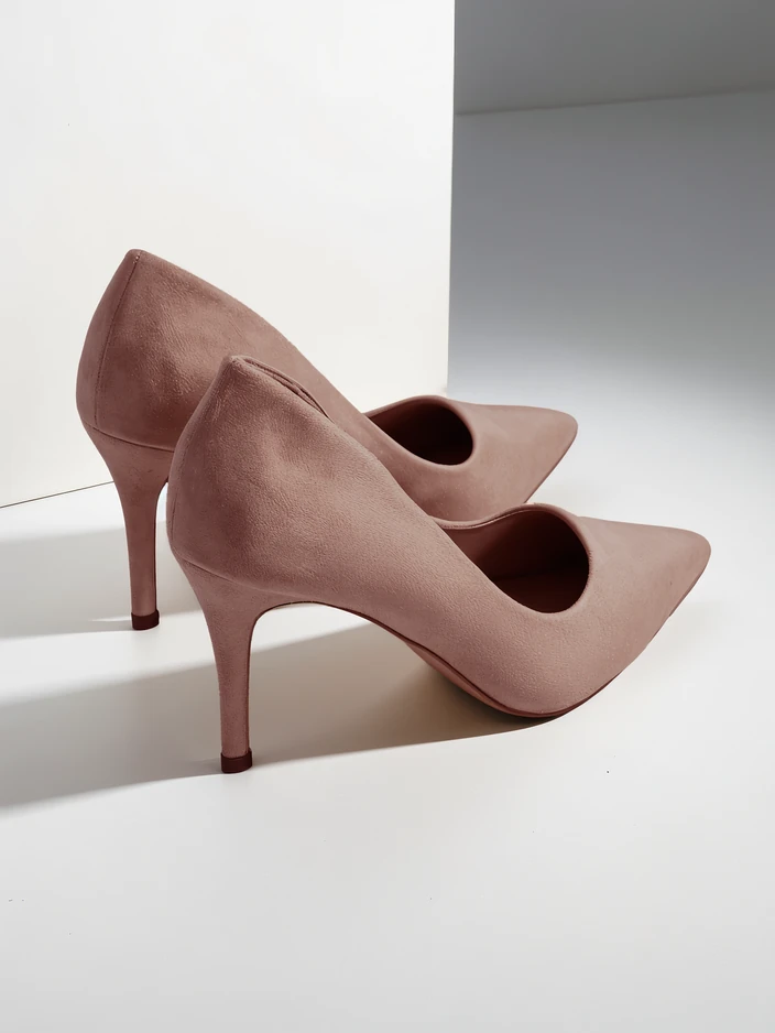 Pompe ecologice din suede pentru femei Royalfashion Scazze