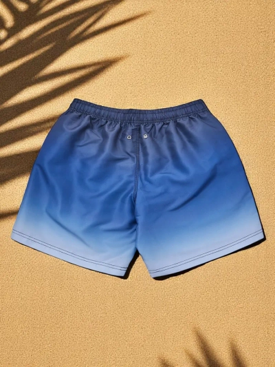 Royalfashion Sportliche Herren-Ombre-Shorts mit schützendem Netzfutter