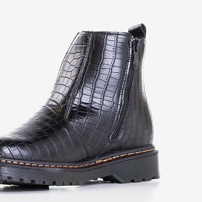 Cizme dama din piele de sarpe Galetiasi - Incaltaminte