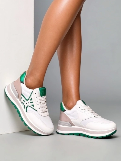 Adidași pentru femei Royalfashion cu sclipici Senues