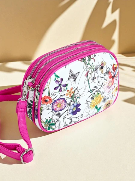 Royalfashion Geantă mică de damă din piele ecologică Floriana