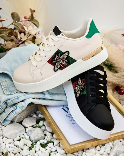 Royalfashion Adidași sport de damă cu plastureSegenn