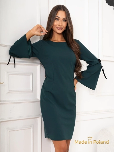 Rochie mini de damă cu mâneci largi Anielle