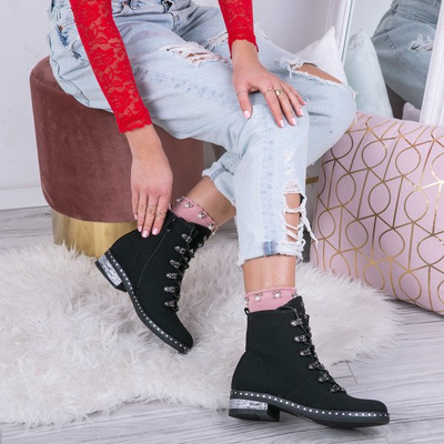 Black Shelby Workers - Încălțăminte