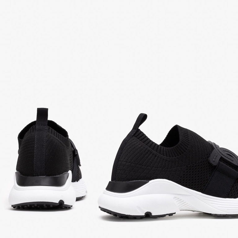 Pantofi sport slip-on dama negri Neristo - Incaltaminte