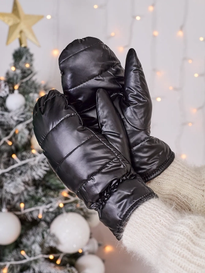 Royalfashion Mănuși negre pentru femei