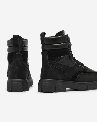 Cizme de vânătoare izolate pentru femei negre Kasemi- Footwear