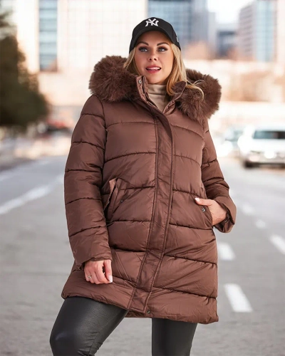 Jachetă de iarnă matlasată pentru femei Royalfashion