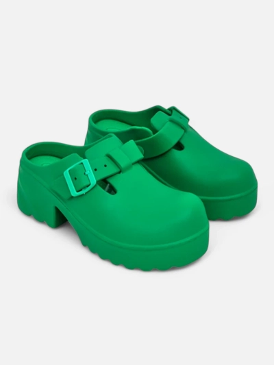 Sandale cu toc din cauciuc pentru femei Royalfashion Voxones
