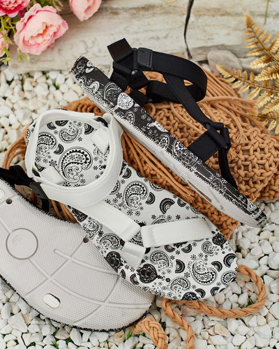 Royalfashion Sandale sport cu talpă plată pentru femei
