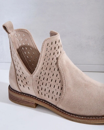 Royalfashion Cizme eko suede Ovilla pentru femei