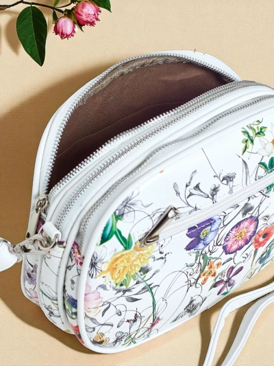 Royalfashion Geantă mică de damă din piele ecologică Floriana