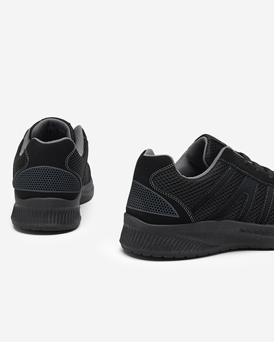 Pantofi sport bărbați Baikisor negru și gri - Încălțăminte