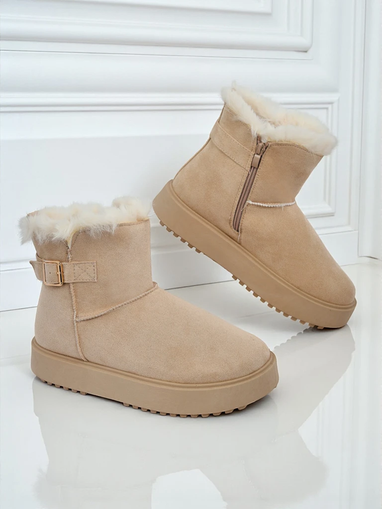 Royalfashion Krótke buti a'la śniegowce ženske Aurelia Classico