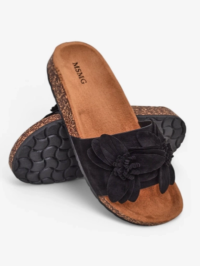 Sandale pentru femei Royalfashion cu flori Foules