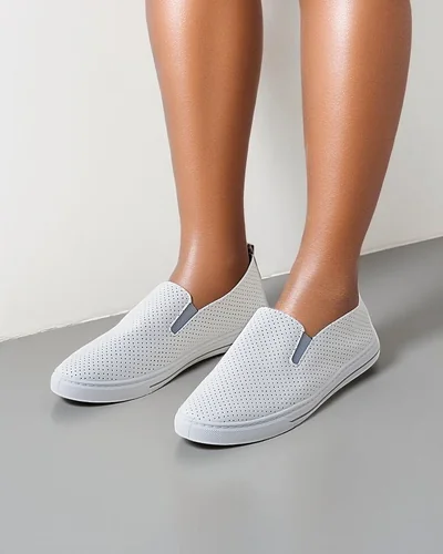 Pantofi slip-on perforați pentru femei Royalfashion Eppes