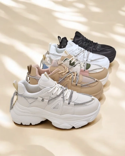 Sneakers pentru femei Royalfashion cu talpă groasă Reterri