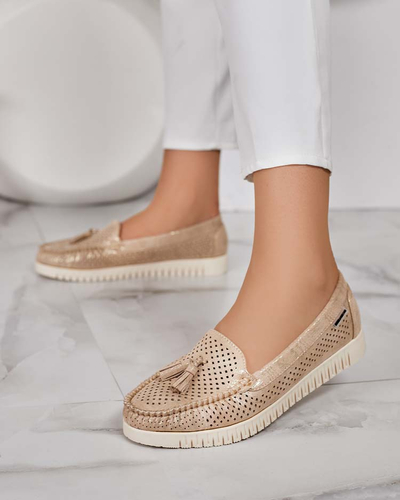Royalfashion Mocasini traforați de damă Molaffa