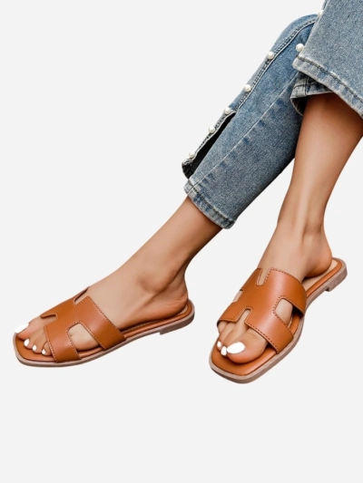 Sandale plate pentru femei Royalfashion Eval