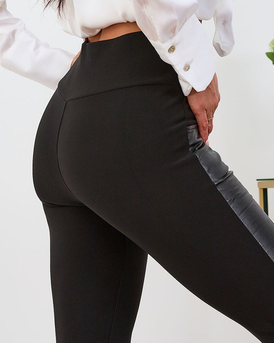 Royalfashion Teggings negri călduroși pentru femei
