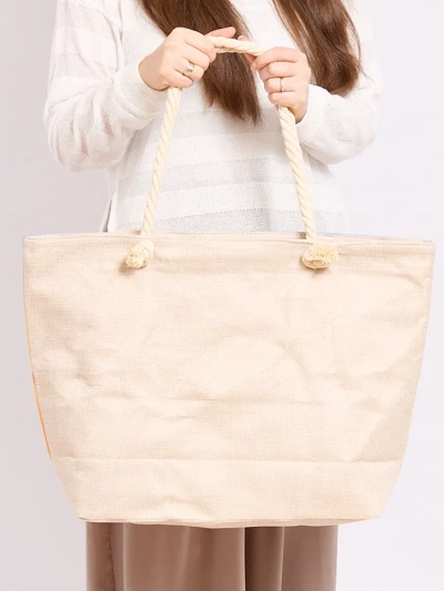 Royalfashion Sac mare din țesătură cu imprimeu