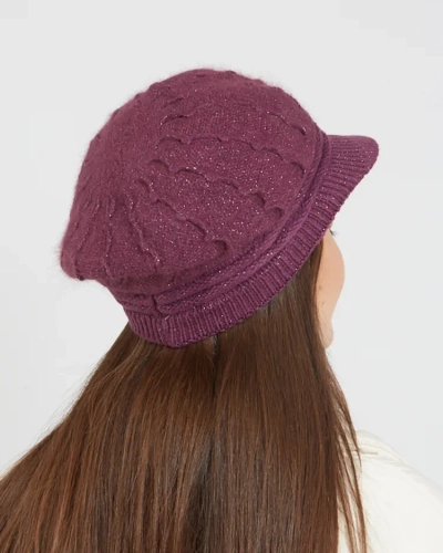 Royalfashion Beret cu vizier pentru femei