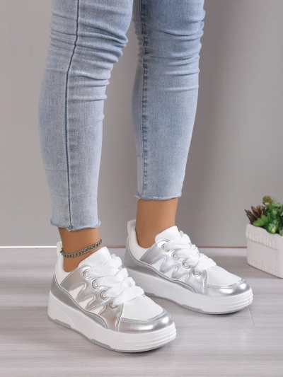 Tenisi Royalfashion pentru femei cu talpă mai groasă Assaqi