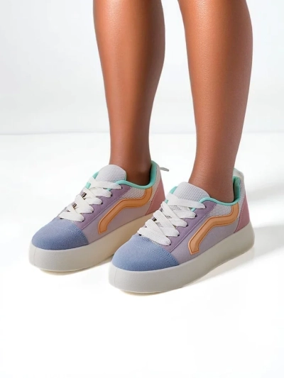 Sneakers de sport pentru femei Royalfashion pe o platformă Ensis