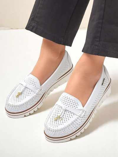 Mocasini perforați Royalfashion pentru femei Elissas