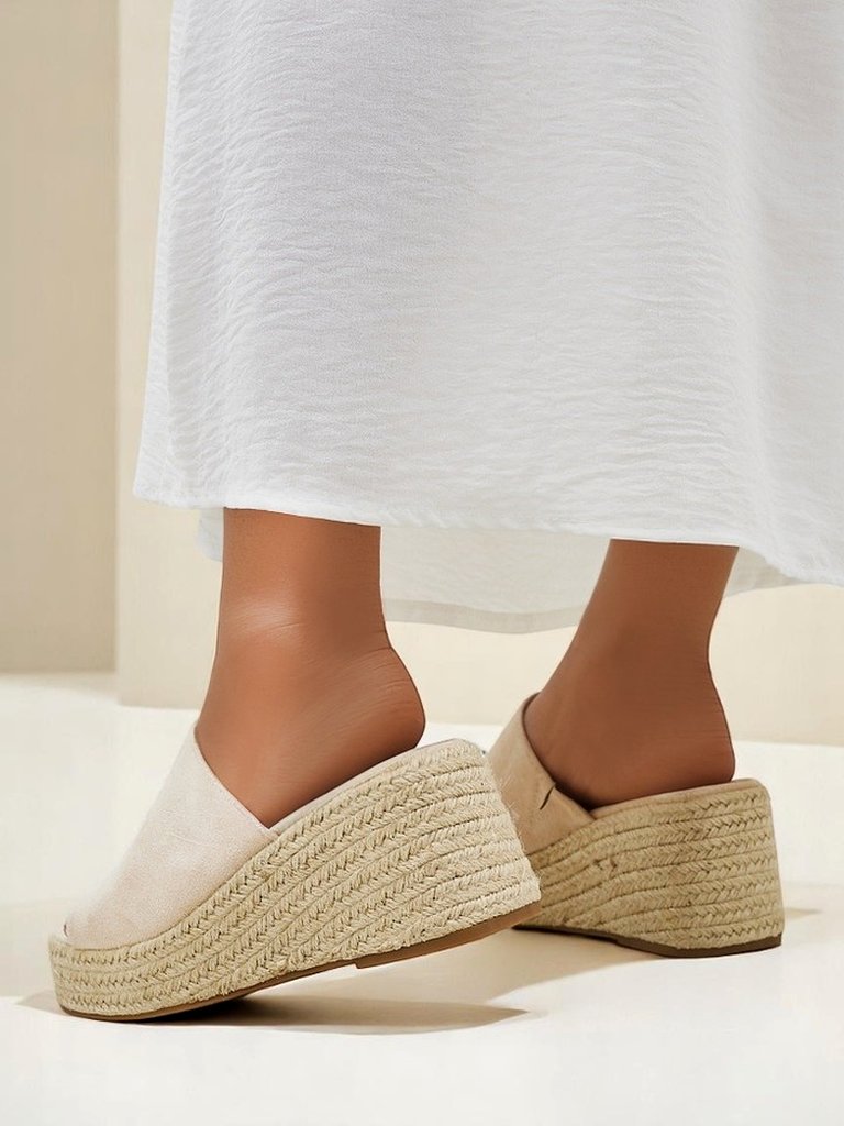 Royalfashion Sandale cu platformă pentru femei Erli Erli