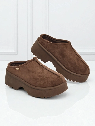 Botine scurte de damă a'la snowboots cu blană Calindra